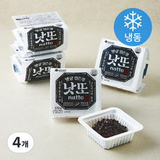 신미 햇살 검은콩 낫또 (냉동), 50g, 4개, 8개입