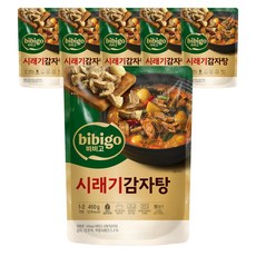 비비고 시래기 감자탕, 460g, 6개