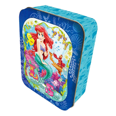 小美人魚Cute鐵盒拼圖 3歲以上適用, 24片, 1盒