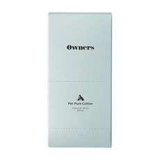 owners 3層寵物純棉棉片 80片裝, 1個, 70g