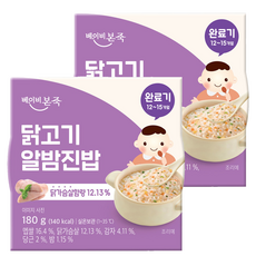 Bonjuk 本粥 Baby 12個月~18個月孩童雞肉栗子粥, 180g, 2盒
