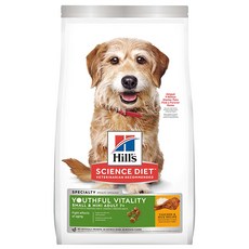 Hill's 希爾思 SCIENCE DIET 小型及迷你成犬犬糧 7歲以上高齡活力, 雞肉 + 米, 1.58kg, 1袋