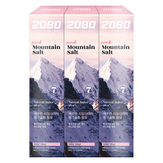 2080 퓨어치약 핑크마일드민트향, 120g, 3개