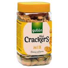gullon 穀優 迷你趣味點心餅, 350g, 1罐