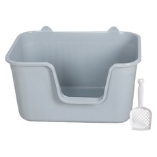 咕沛日常 巨大貓砂盆, 灰色, 1個