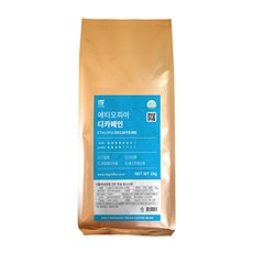 1kg COFFEE 衣索比亞低咖啡因咖啡豆, 無研磨咖啡豆, 原豆(未研磨), 1個