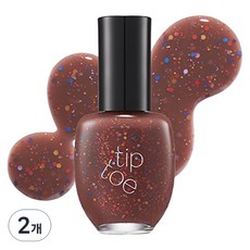 팁토우 지오코소 네일 폴리쉬 매니큐어, 502 탱고 앤 왈츠, 10ml, 2개