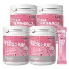 코오롱제약 프리미엄 저분자 피쉬 콜라겐 30p, 60g, 4개