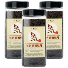 증안리약초마을 전통비법 볶은 껍질 통메밀차, 1개입, 3개, 600g