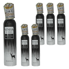 AliSHA 妍樂羋 乾洗髮噴霧, 白麝香, 180ml, 6瓶