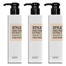 SOFEI 舒妃 型色家亮晶髮雕露, 3個, 180ml