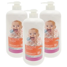 媽媽餵 奶瓶蔬果洗潔精，溫和pH5.5，適用於奶嘴、奶瓶、餐具、蔬果, 700ml, 3瓶