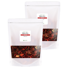 바른건강 히비스커스 원물 허브차, 500g, 2개