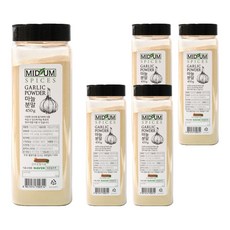 마늘 분말 가루, 450g, 5개