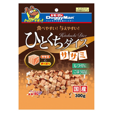 DoggyMan 多格漫 雞肉塊, 雞肉+乳酪, 300g, 1包