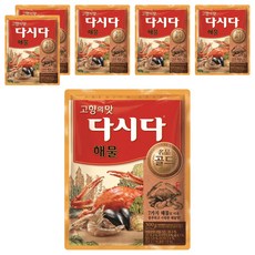 다시다 명품골드 해물, 300g, 6개