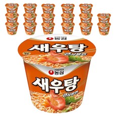 NONGSHIM 農心 碗裝鮮蝦湯麵 115g, 18入