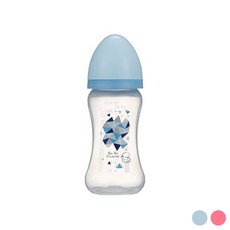 KU.KU Duckbill 酷咕鴨 幾何視界PP寬口奶瓶 360毫升/12盎司, 款式隨機, 270ml, 1個