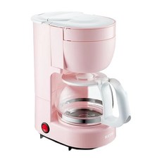 Kinyo 四杯滴漏式咖啡機 附濾網 + 咖啡壺 + 量勺, CMH-7530, 粉色