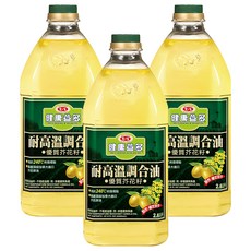 愛之味 耐高溫調和油優質芥花籽, 2.6L, 3瓶