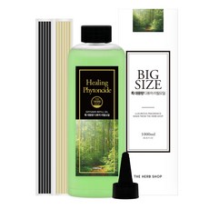 더허브샵 특대용량 디퓨저 리필오일, 피톤치드, 1L, 1개