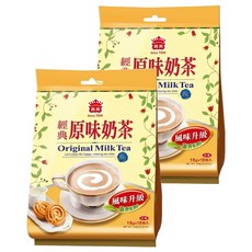 義美 經典原味奶茶, 18g, 18包, 2袋