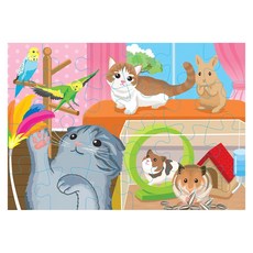 KUMON 3-1系列 動物拼圖, 2.5歲以上, Step 3, 1盒