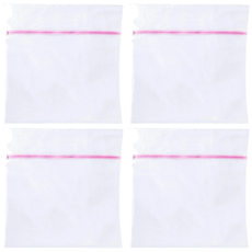 包邊加厚洗衣袋 60 x 60cm 洗衣護理好幫手, 白色, 4個