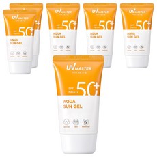 토니모리 유브이 마스터 아쿠아 선젤 SPF50+ PA++++, 50ml, 6개