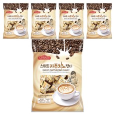 Ilgwang Confectionery Sweet Cappuccino 糖果, 5袋, 280g