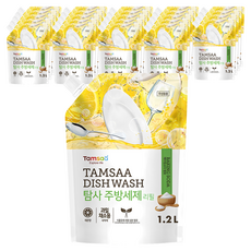 탐사 주방세제 리필, 1.2L, 25개