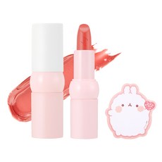 더페이스샵 몰랑이 뉴 볼드 쉬어 글로우 립스틱 4g + 마우스패드, 1개, 02생기몰랑