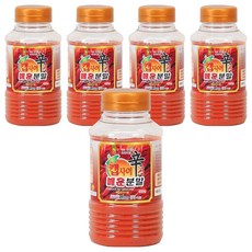 첫맛 캡사이신 분말 가루, 5개, 400g