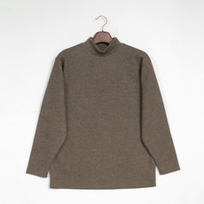 meosidda 男士基本款百搭羅紋半高領針織衫