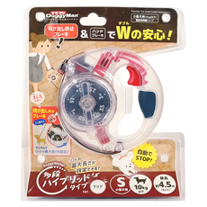 DoggyMan 多格漫 多段式伸縮帶 10kg以下小型犬適用, 透明, 1個