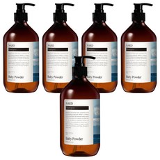 나드 부케가르니 리프레쉬 퍼퓸드 샴푸 베이비파우더, 500ml, 5개
