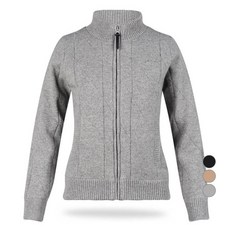 430Golf 女款高領拉鍊防風針織外套 LB4W808W