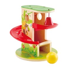 Hape 滾球滑梯 18個月以上適用, 多色, 1個