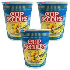 NISSIN 日清 海鮮風味杯麵 71g, 3入