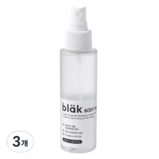 블락 진정 바디미스트, 3개, 100ml