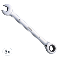 StanMan 齒輪棘輪扳手 12mm, 3個