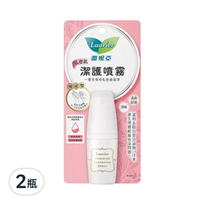 Laurier 蕾妮亞 私密肌屏護系列 私密肌潔護噴霧 擦拭型, 30ml, 2瓶