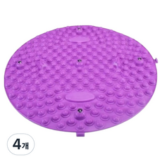 Allincell 每日腳底按摩墊 55 x 55 cm, 4個, 紫色