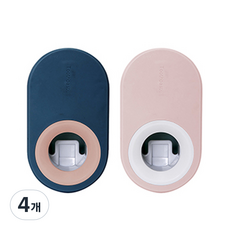 블럭마트 자동 치약디스펜서 치약짜개, 랜덤발송, 4개