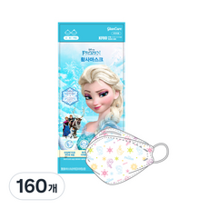 FROZEN 冰雪奇緣 迪士尼冰雪奇緣系列防塵立體口罩 KF80 S號, 1入, 160件