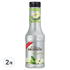모닌 그래니 스미스 애플 프룻 믹스 시럽, 2개, 500ml