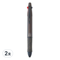 PILOT 百樂 木質4 + 1多功能筆 - 0.7mm原子筆+0.5mm鉛筆，筆長148mm, 2支