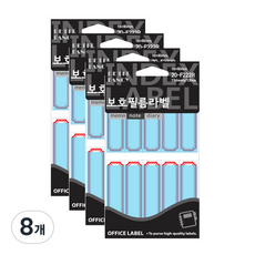 쁘띠팬시 보호 필름 라벨 20-F222 13p, 13개입, 8개