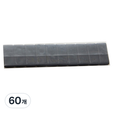 블랙윙 리필 지우개, 블랙, 60개