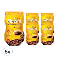 Maxim 麥心 黃金摩卡咖啡粉, 170g, 1包, 5包